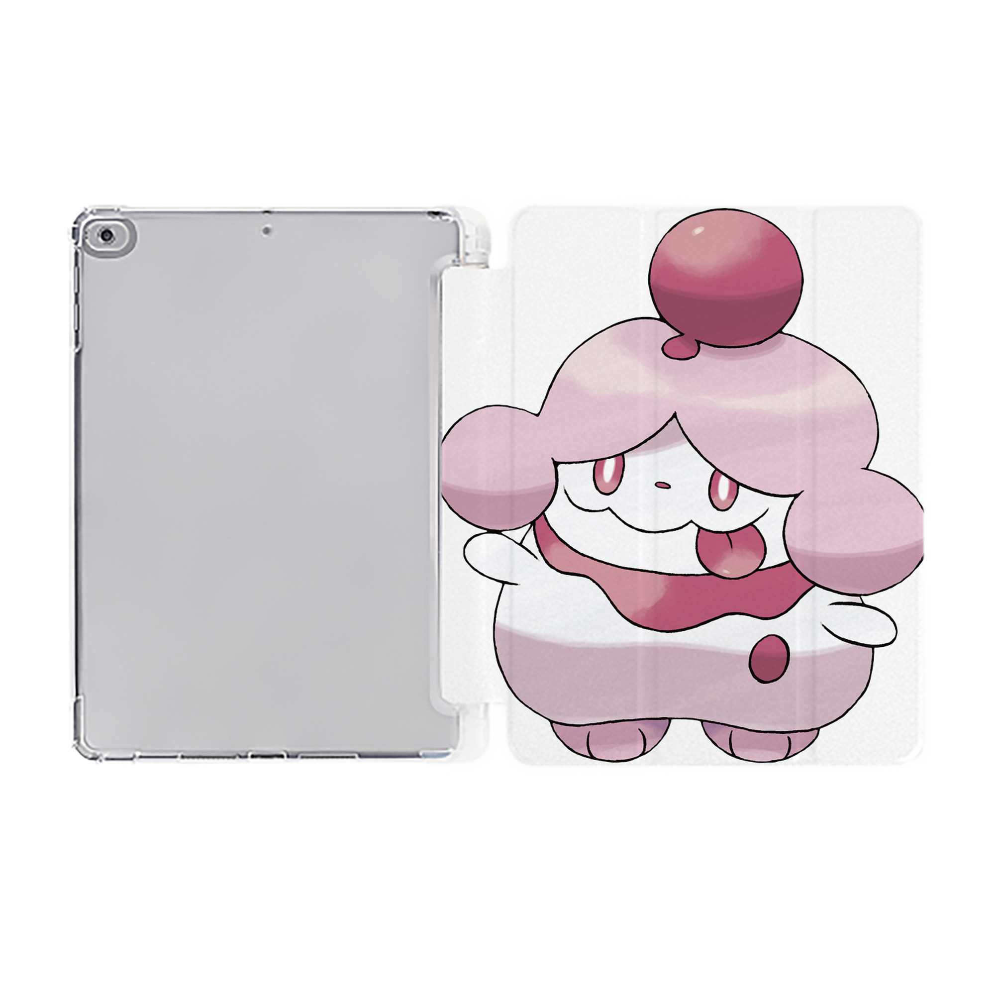 （画像用） ポケットモンスター Pokémon IPad ケース ペン収納付き 三つ折りスタンド PUレザー×シリコン 対応機種9.5/10.5/10.9インチ